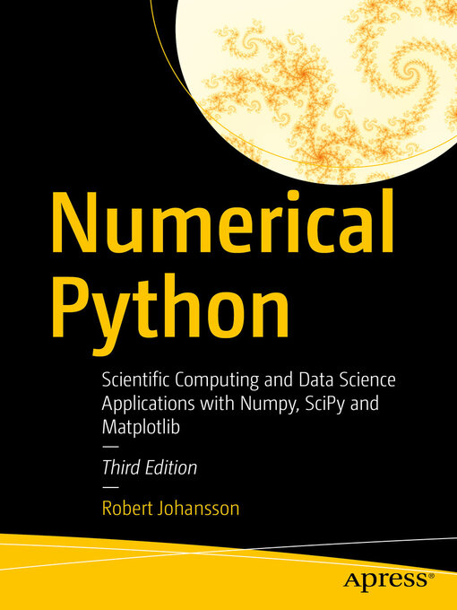 Title details for Numerical Python by Robert Johansson - Wait list